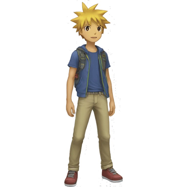 Digimon-Pokémon full body emoji