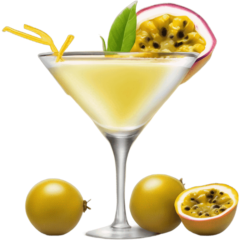 Passion fruit martini  emoji