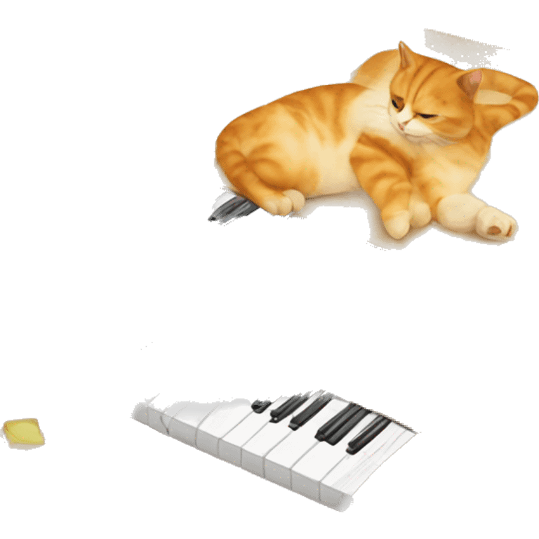 cat song in the table emoji