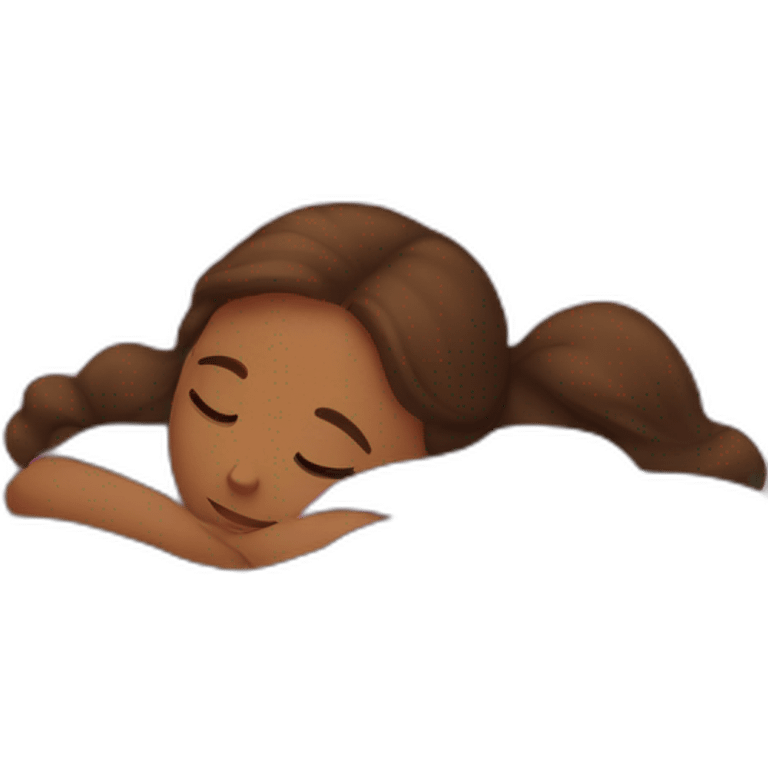 girl napping emoji