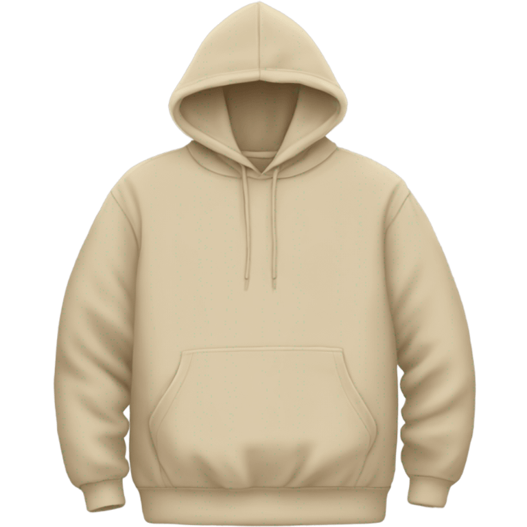 Sand hoodie emoji