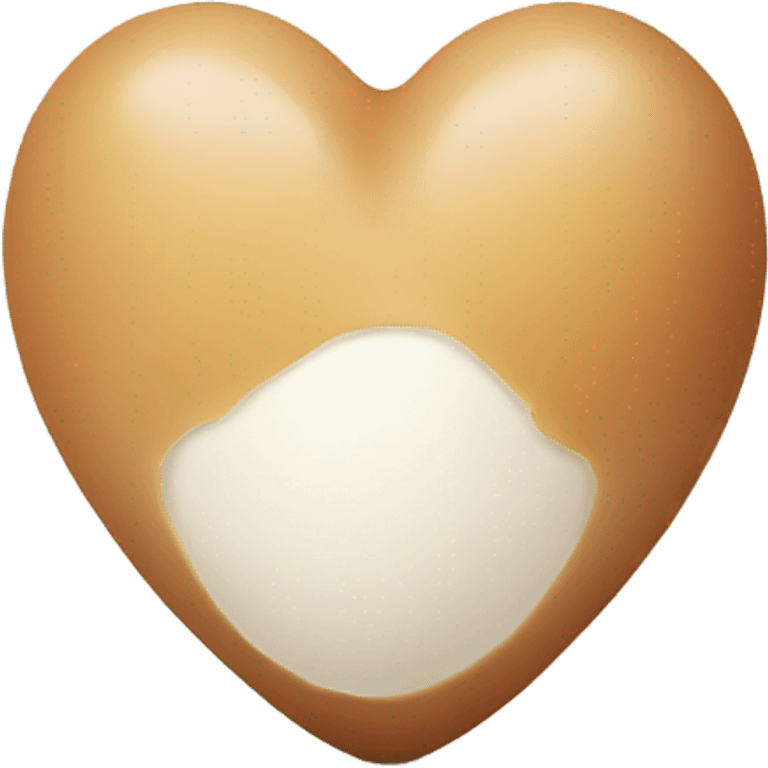 heart shaped egg emoji