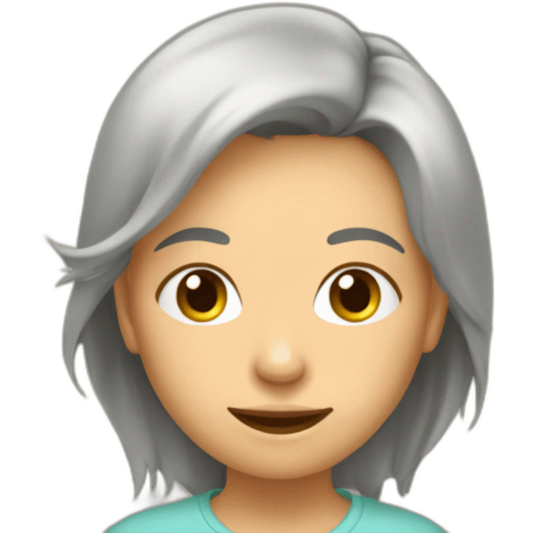 Maman dans une bit emoji