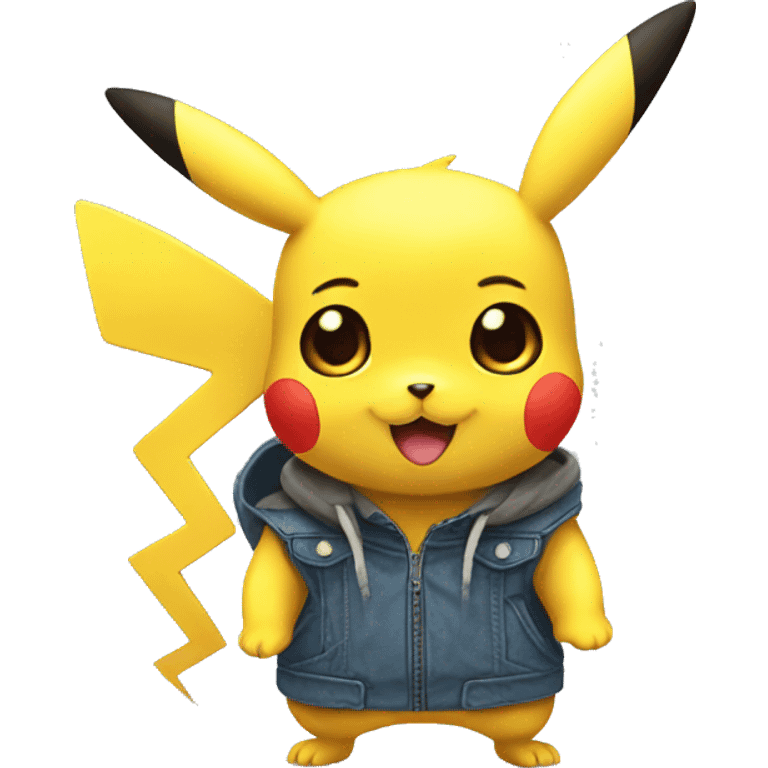 Cute Pikachu emoji