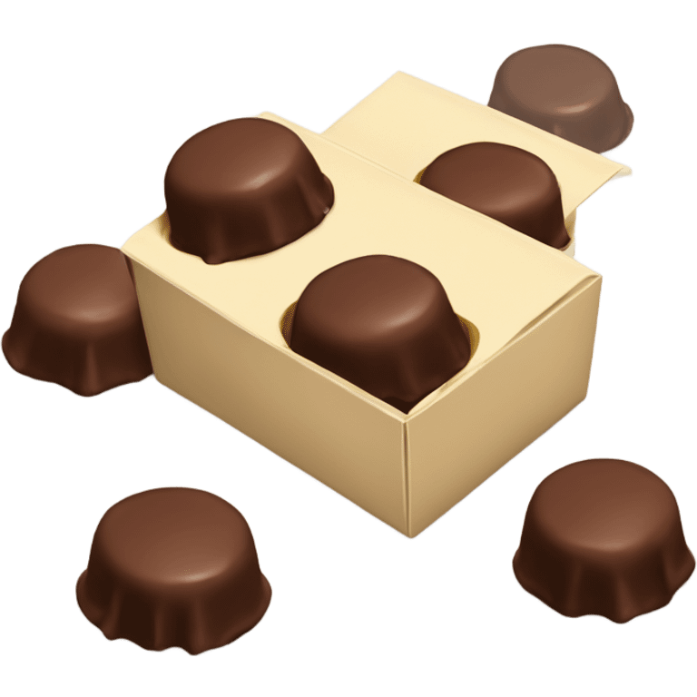 box of chocolate bonbons emoji