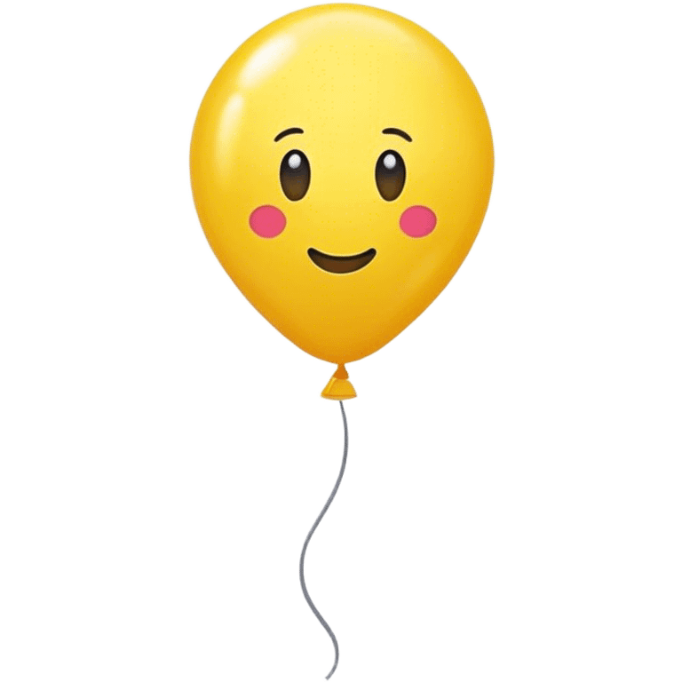 yellow balloon emoji