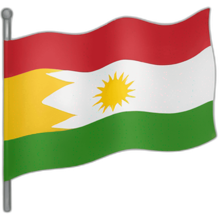 kurdistan flag emoji