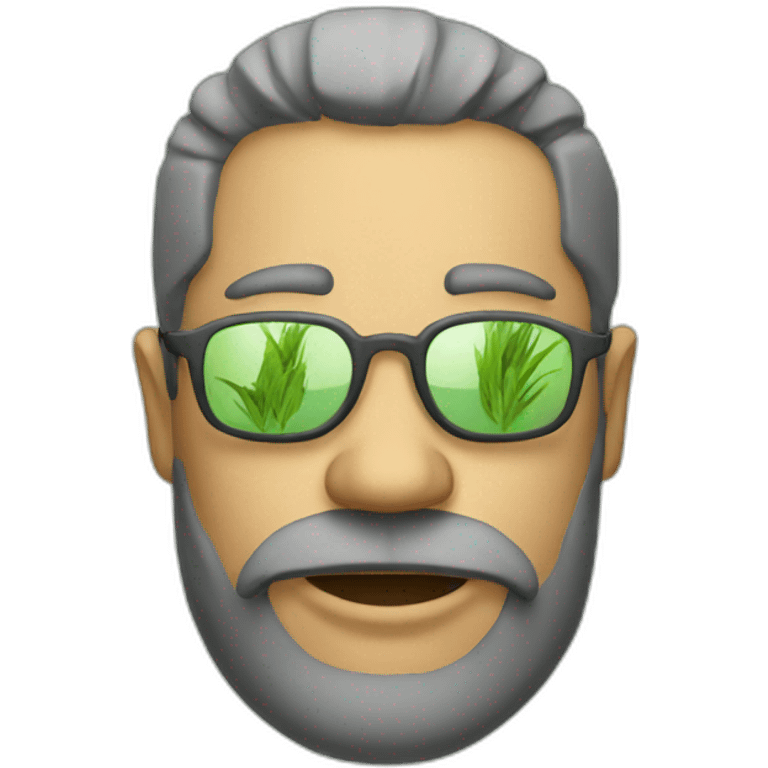 grass smoker emoji