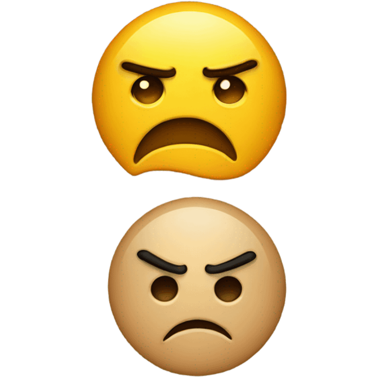 😡😢 emoji