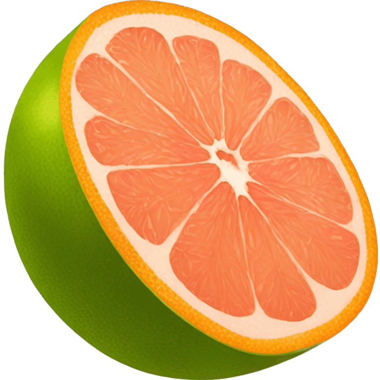 grapefruit emoji