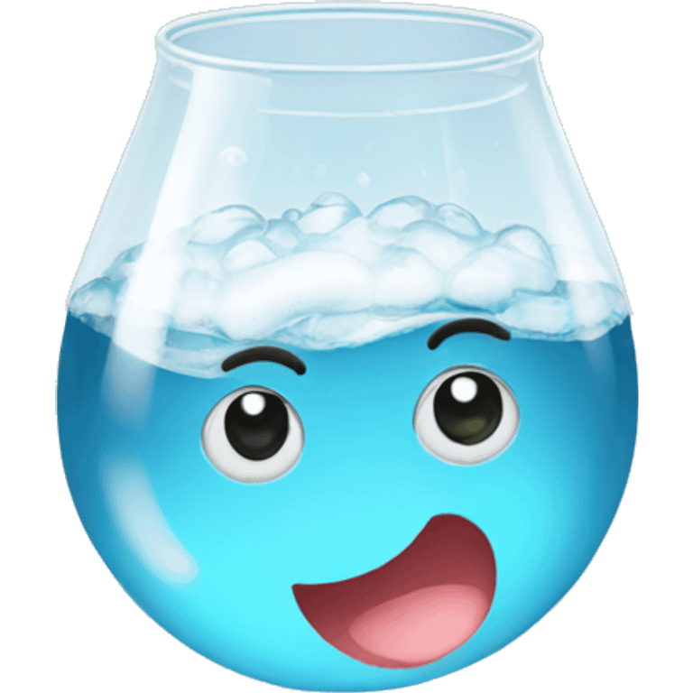 Bubbly seltzer emoji