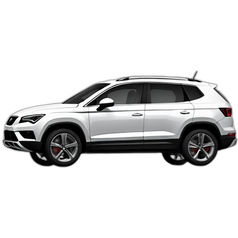 seat ateca blanco emoji