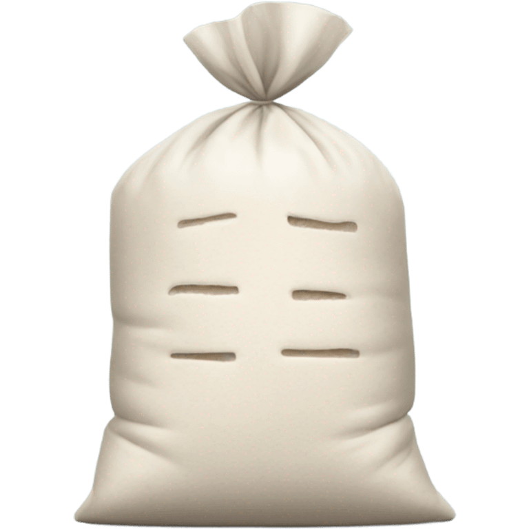 Baggie of flour emoji