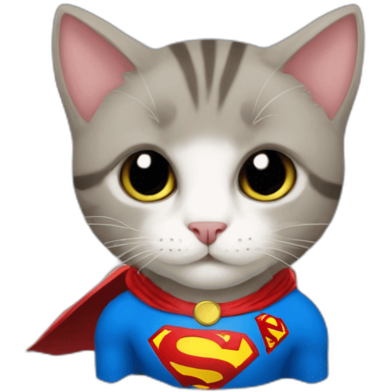 superman cat emoji