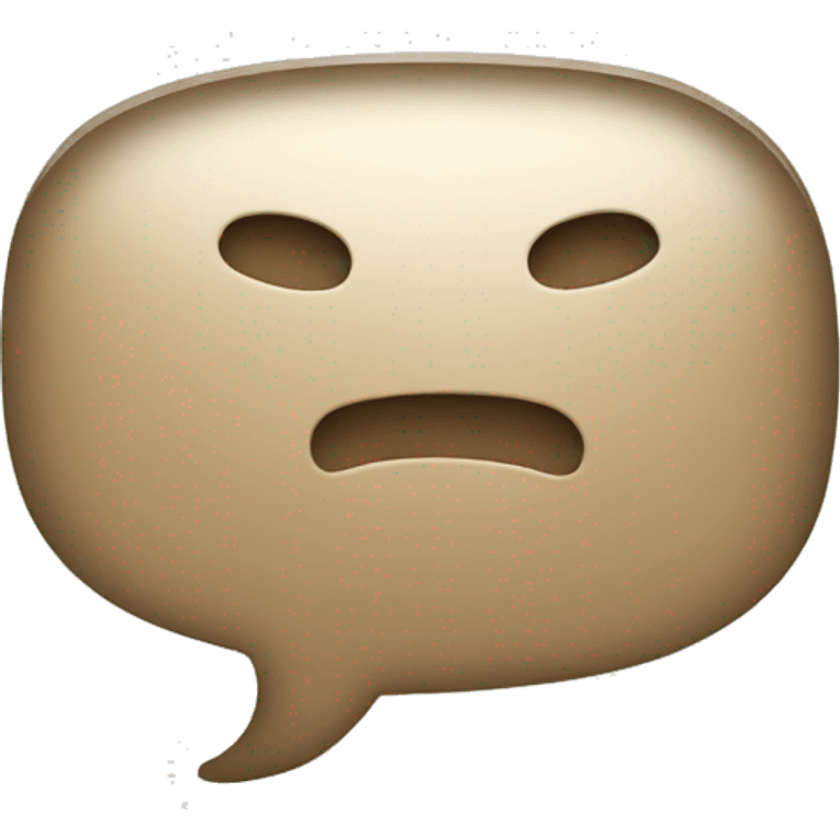 speech bubble emoji