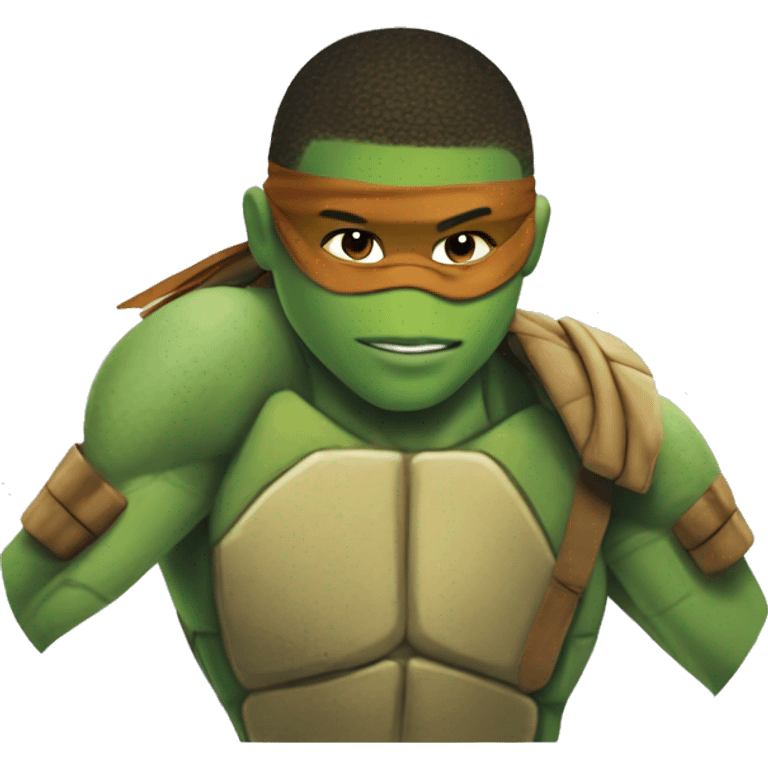 Ninja turtle Mbappe  emoji