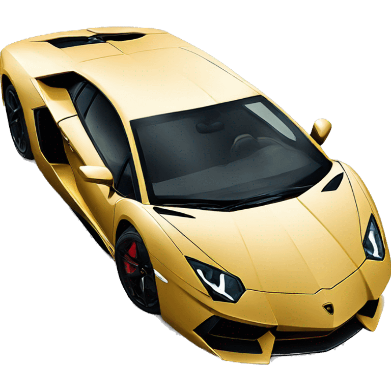 lamborghini aventador emoji