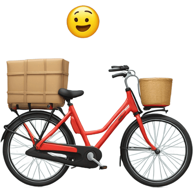 Amsterdam cargo bike emoji