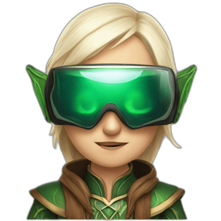 elven with vr headset emoji