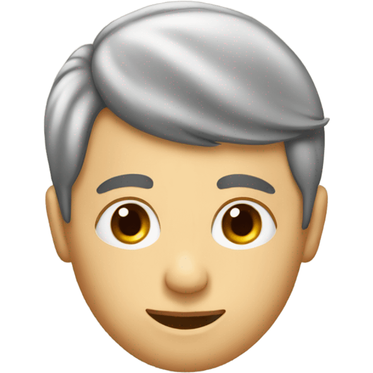 Pregnant man with toupee emoji