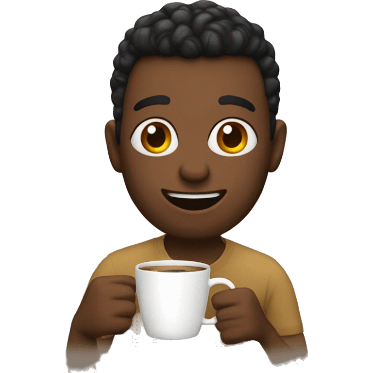 Me with coffee emoji