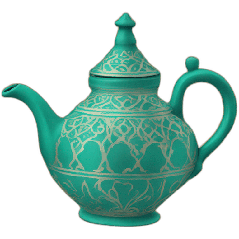 Traditional Moroccan teapot emoji