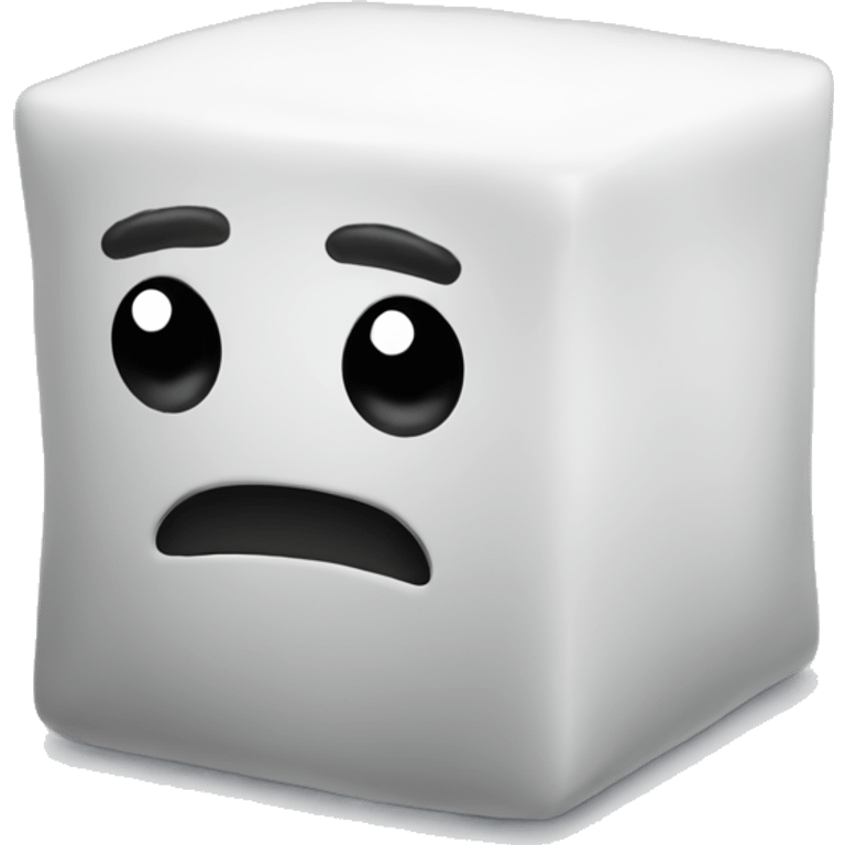 cube sugar emoji