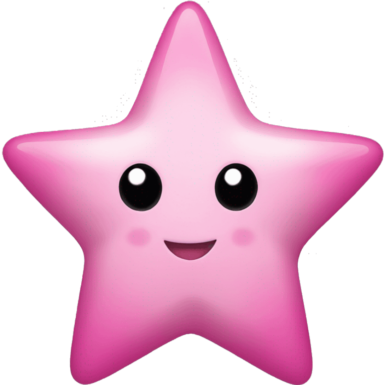 pink star emoji