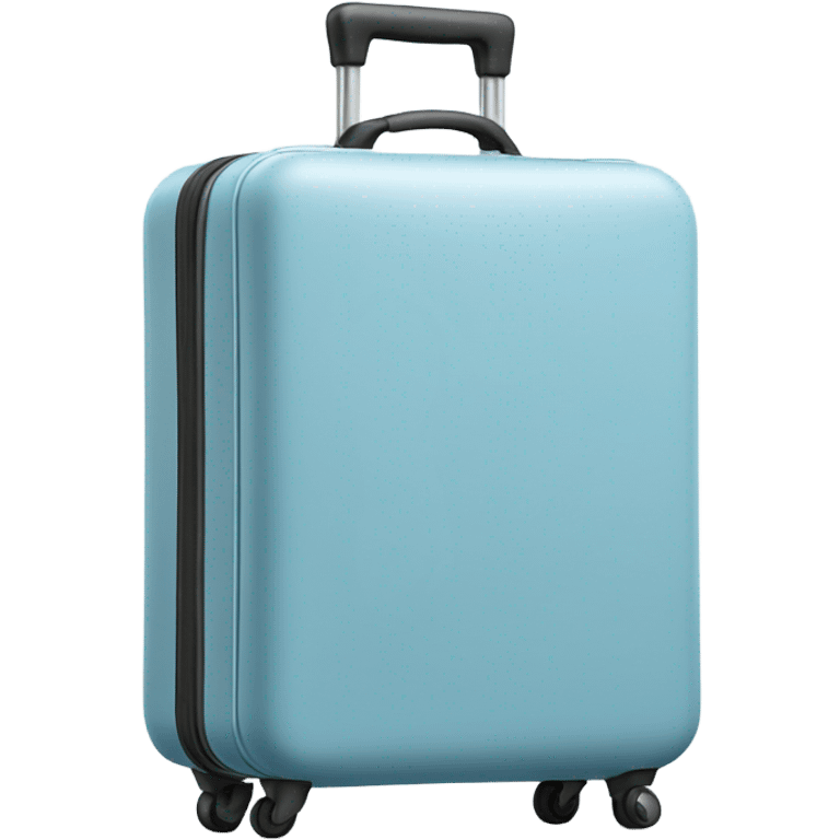 Light blue suitcase emoji