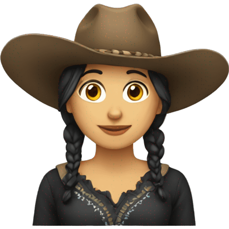 MUJER VAQUERA emoji