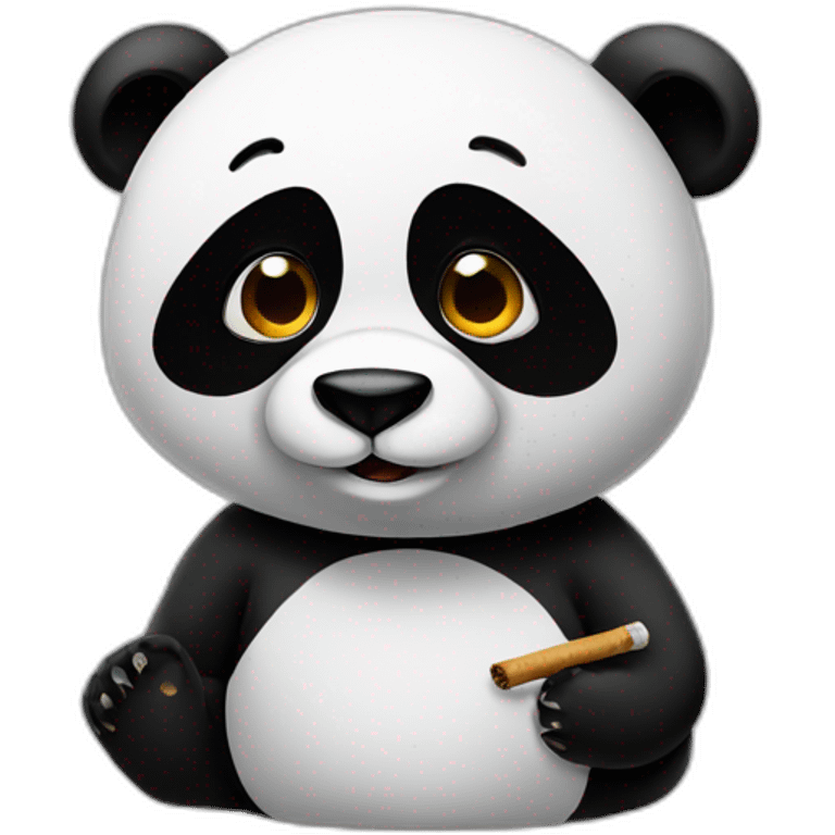 panda smoke emoji