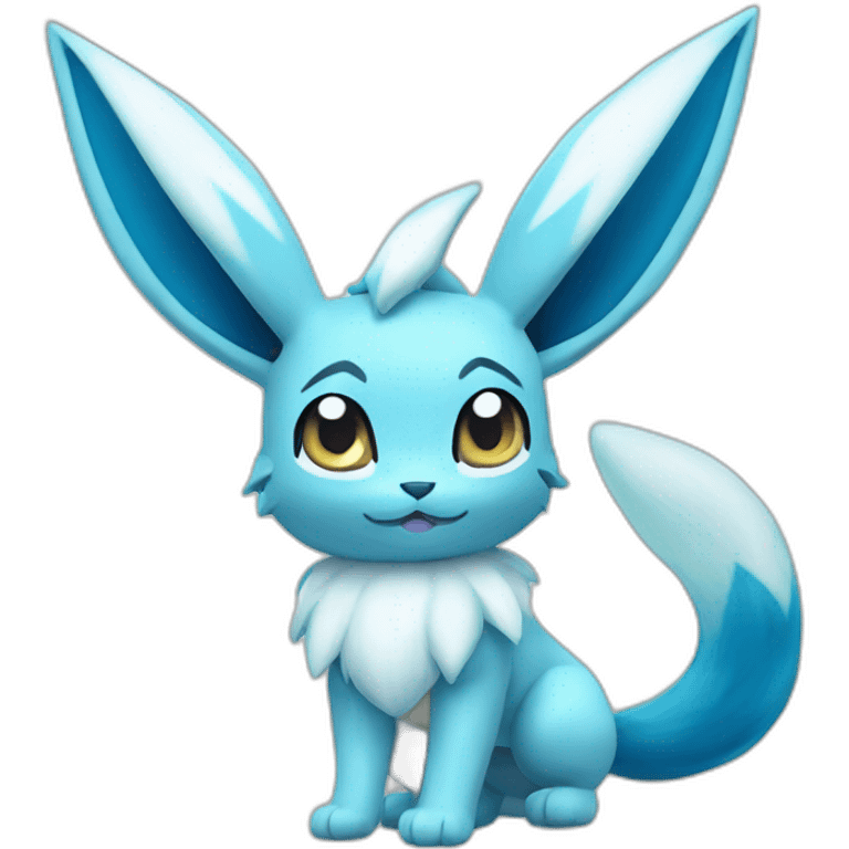 Glaceon Pokemon emoji