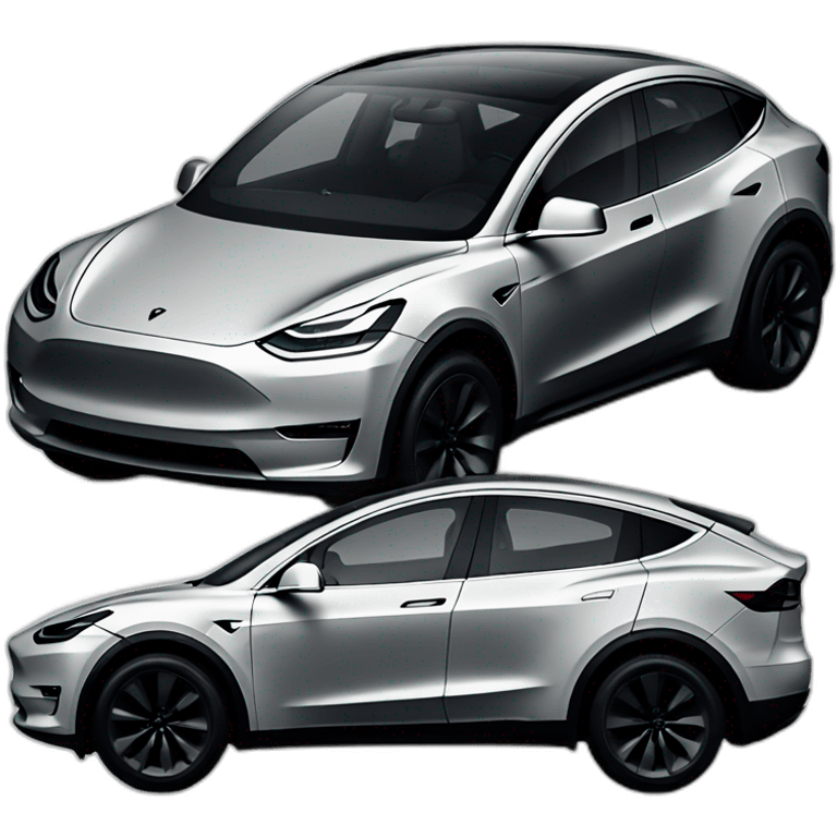 Tesla model Y emoji