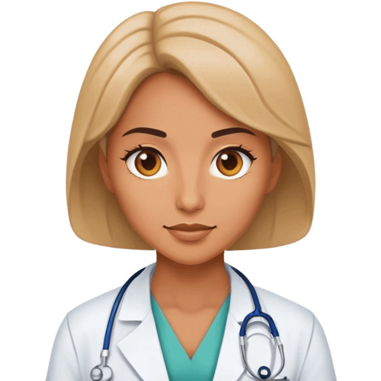 Female doctor emoji