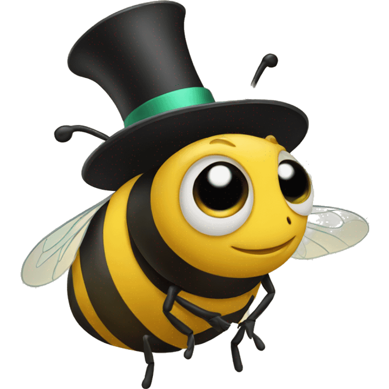 a magician bee emoji