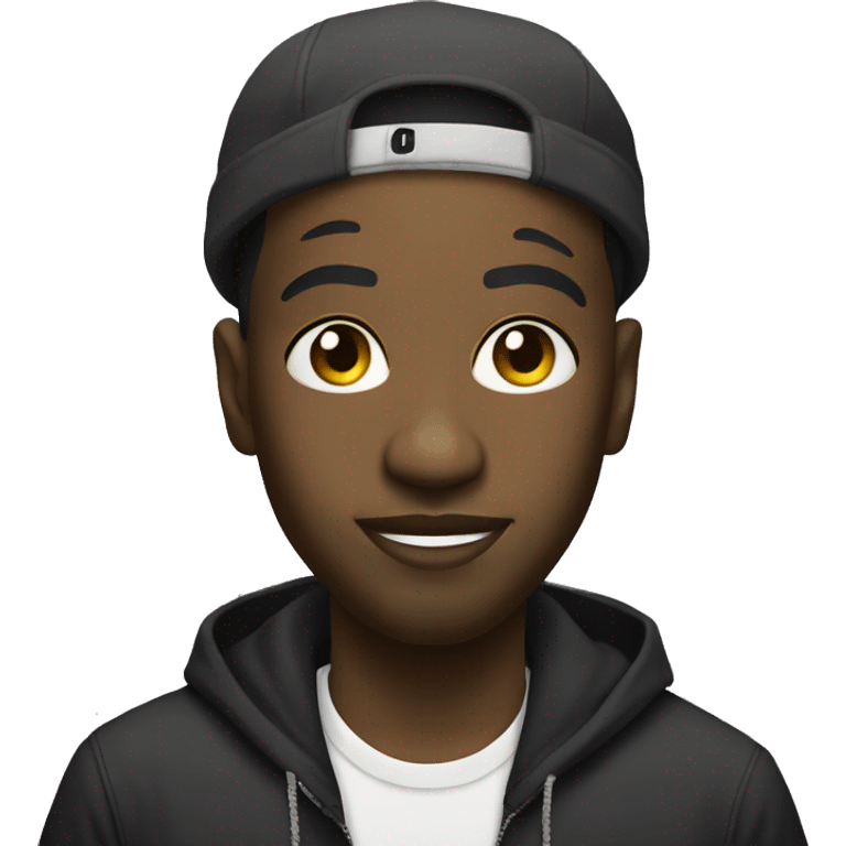 afroamerican rapper emoji