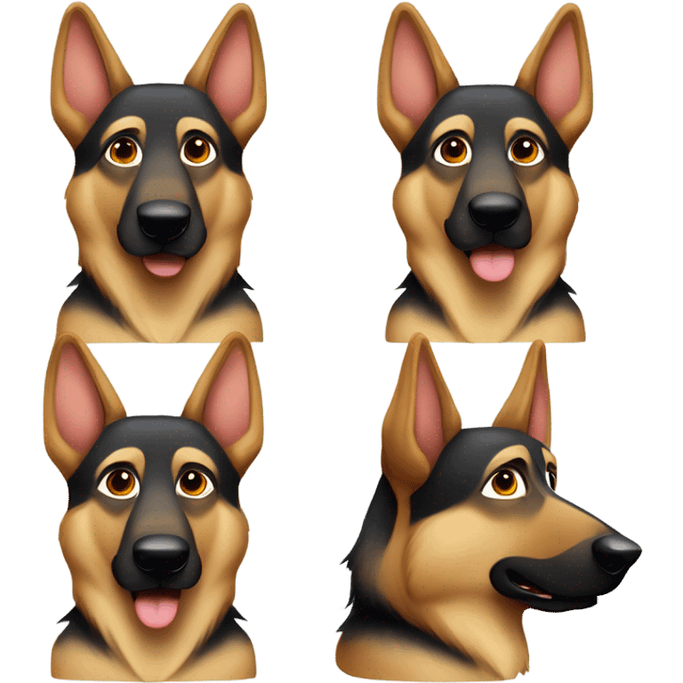 German Shepherd  emoji