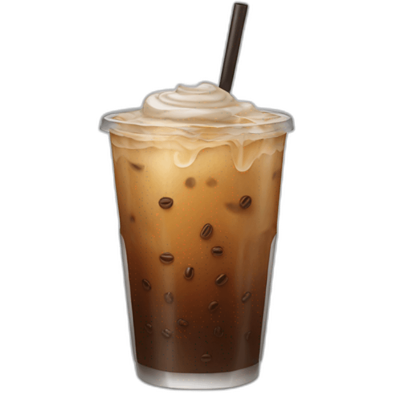 iced coffee emoji