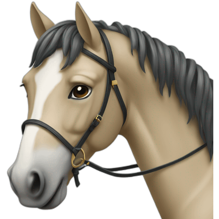 Cheval blanc emoji