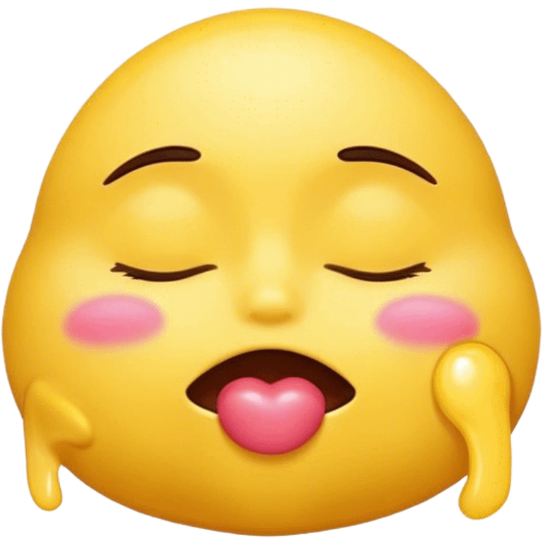 Old school yahoo messenger kiss emoji emoji