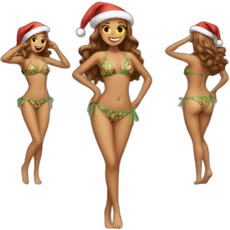 dancing-christmas-bikini-full-body emoji