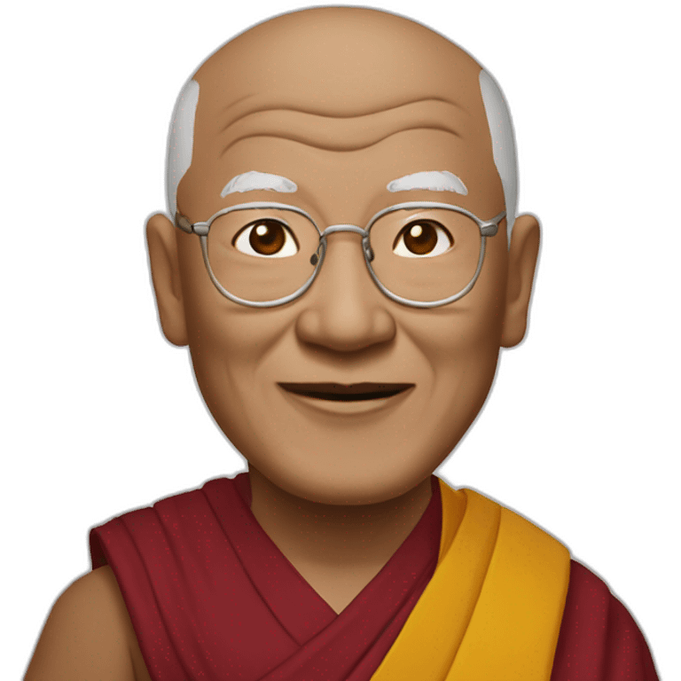 Dalai Lama emoji