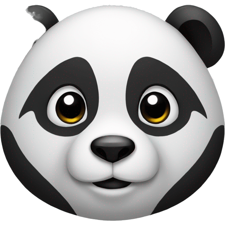 Panda thinking  emoji