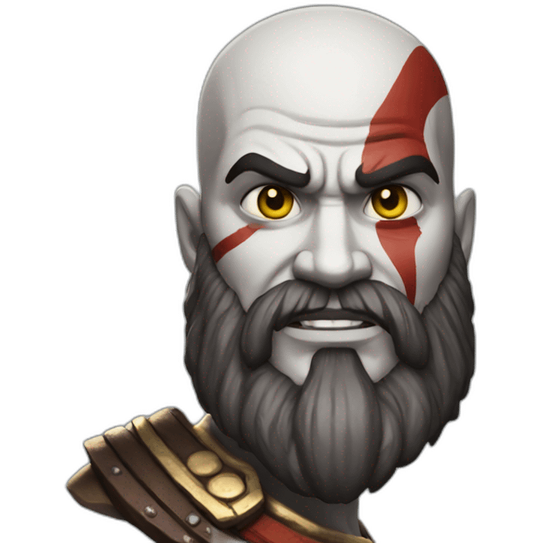 kratos god of war emoji