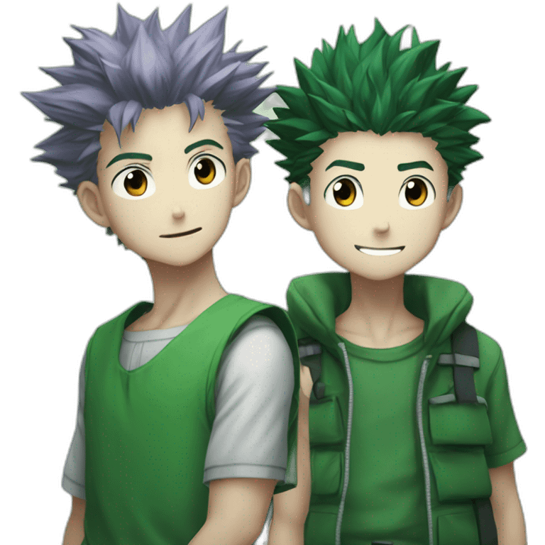 Killua and gon hxh emoji