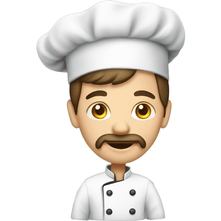 chef with dish emoji