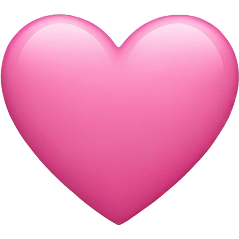 Pink heart emoji