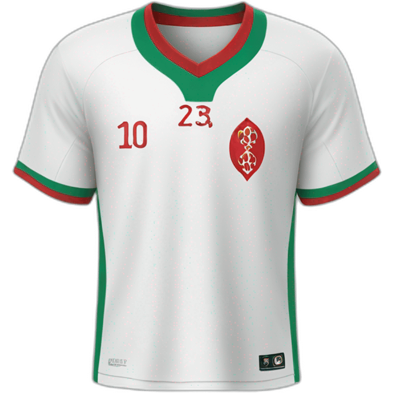 Moroccan football jersey  emoji