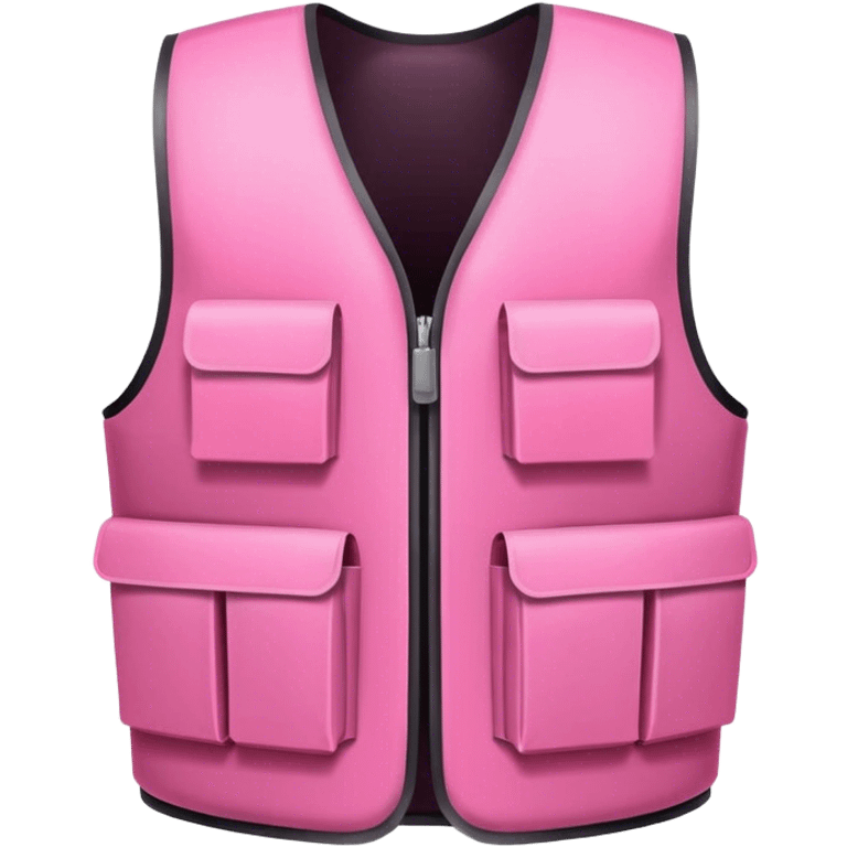 Pink Bulletproof vests  emoji