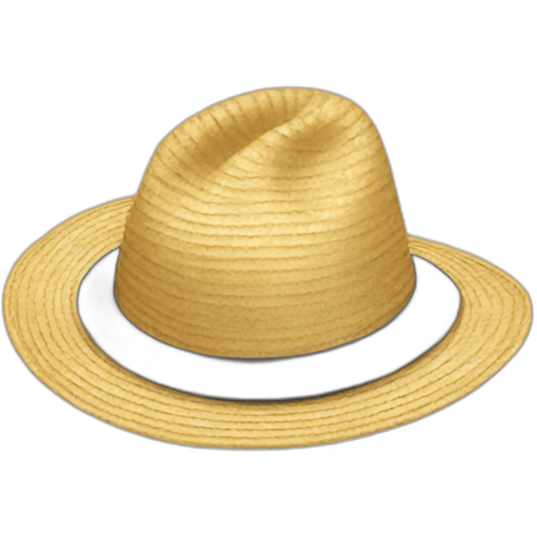 beach hat emoji